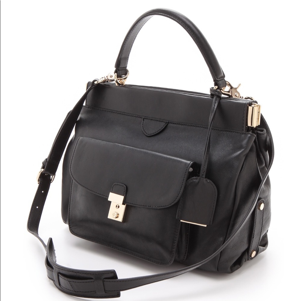 Tory Burch Pricilla Leather Satchel